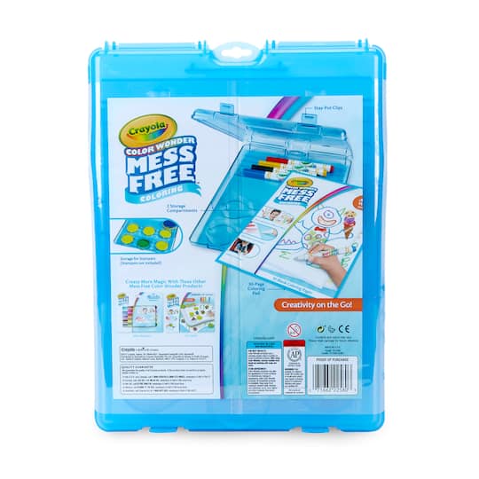 Crayola Color Wonder Mess Free Coloring Stow Go Studio Lap Desk